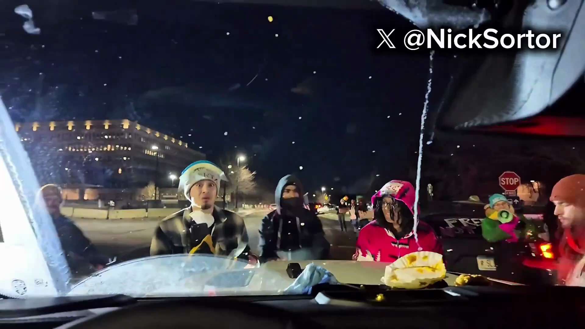 From journalist Nick Sortor:

"BREAKING: These are the moments leading up to Minneapolis anti-ICE ri...