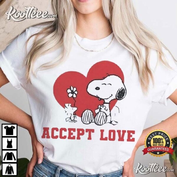 🐶❤️ Accept Love, Snoopy Style! ❤️🐶

Spread sweet vibes with this cozy snoopy valentines shirt—cute...
