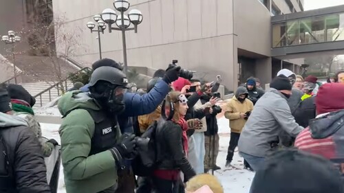 LIVE: Anti-ICE Protesters Outside Bishop Henry Whipple Federal Building in Minnesota