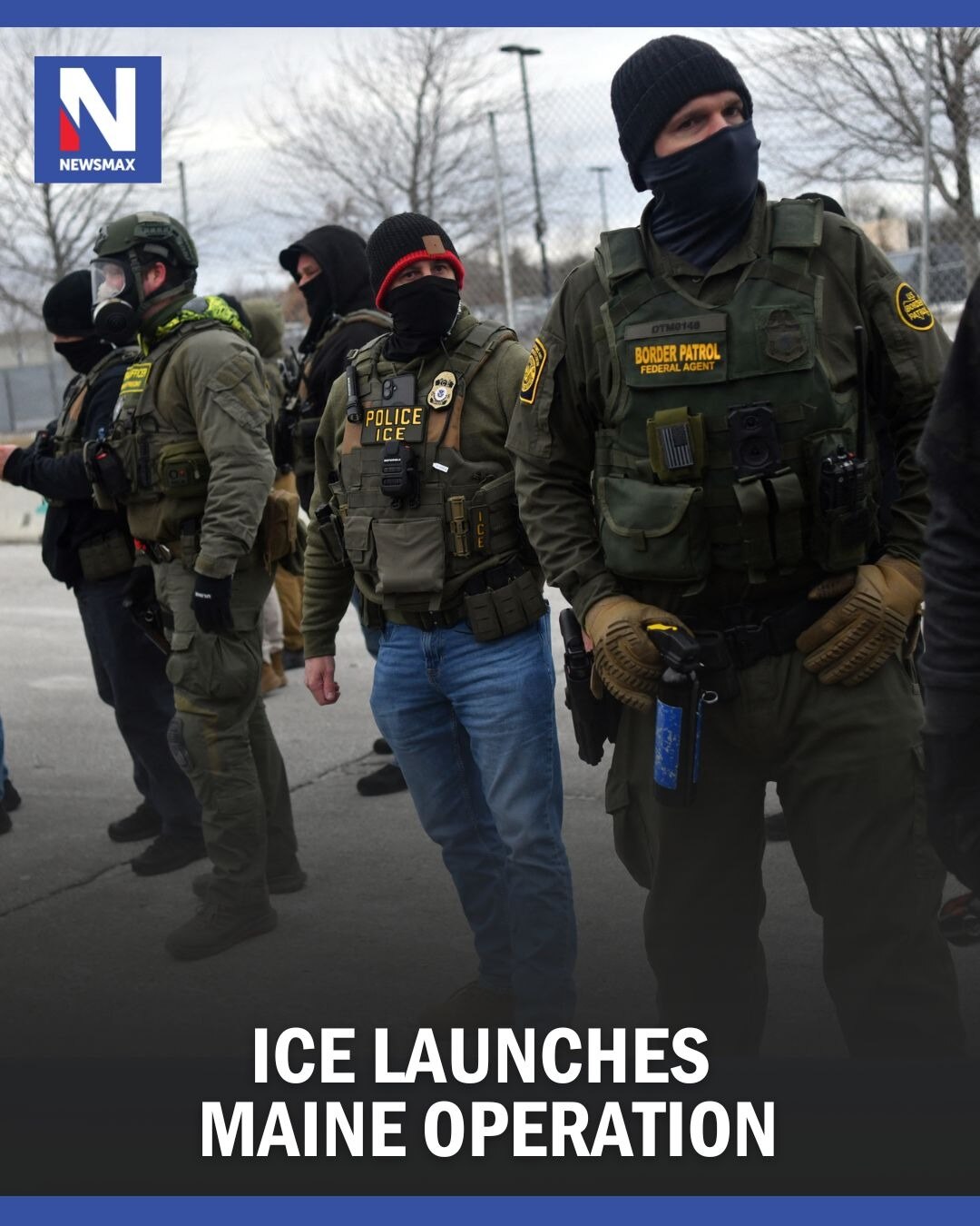 ICE IN MAINE: The Trump administration has reportedly begun a new Immigration and Customs Enforcemen...