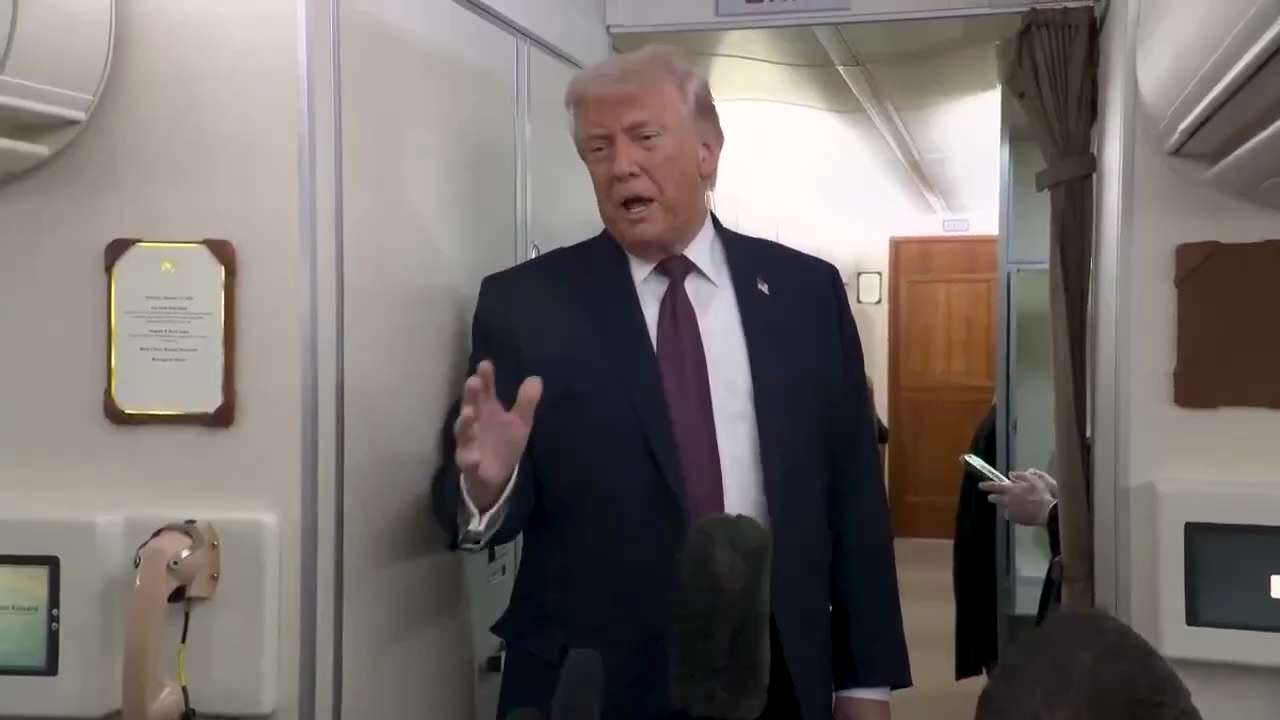 President Trump: "It's a much more generous deal. It has to be. We're building a Golden Dome... That...