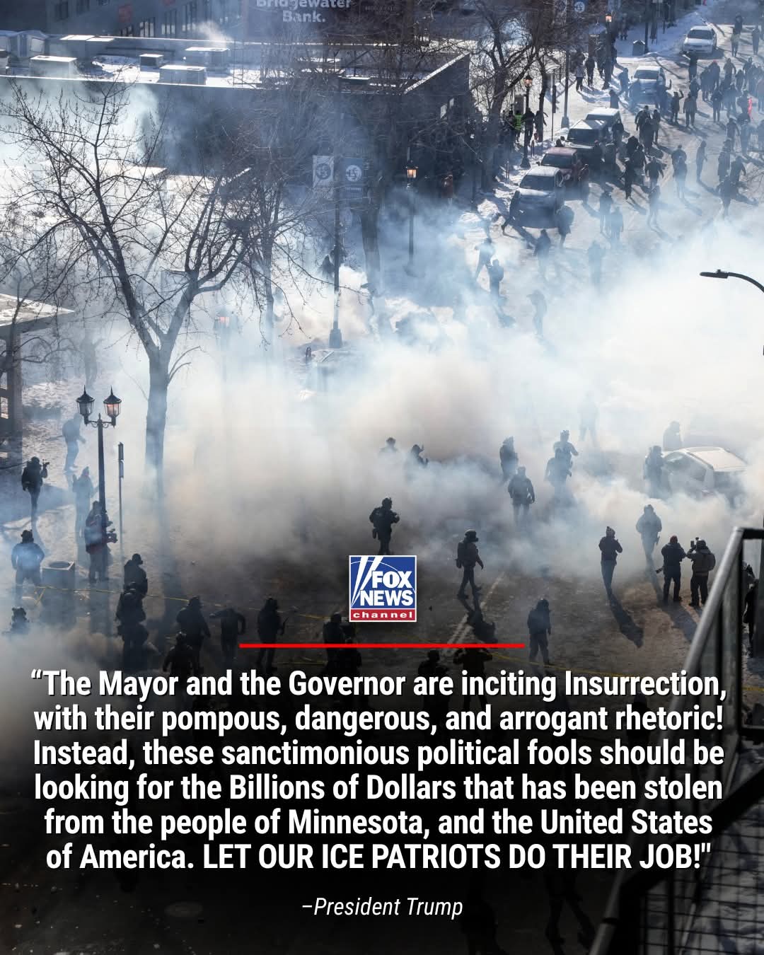 They want a distraction from the probe into the fraud.
🤔🤔
