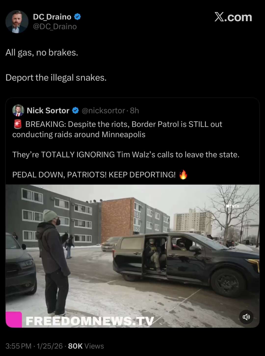 Let ICE/CBP do their jobs — surge law enforcement backup to protect them from America’s enemies

htt...