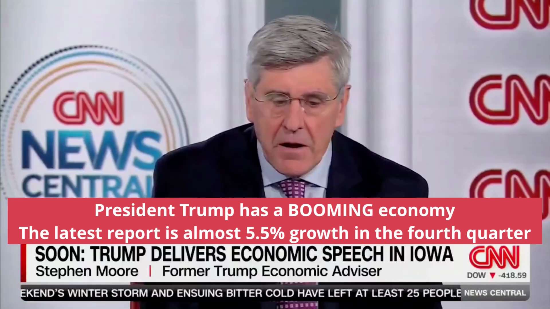 🚨 HOLY CRAP. An economist just SHOCKED CNN by openly stating the experts were wrong, President Trum...