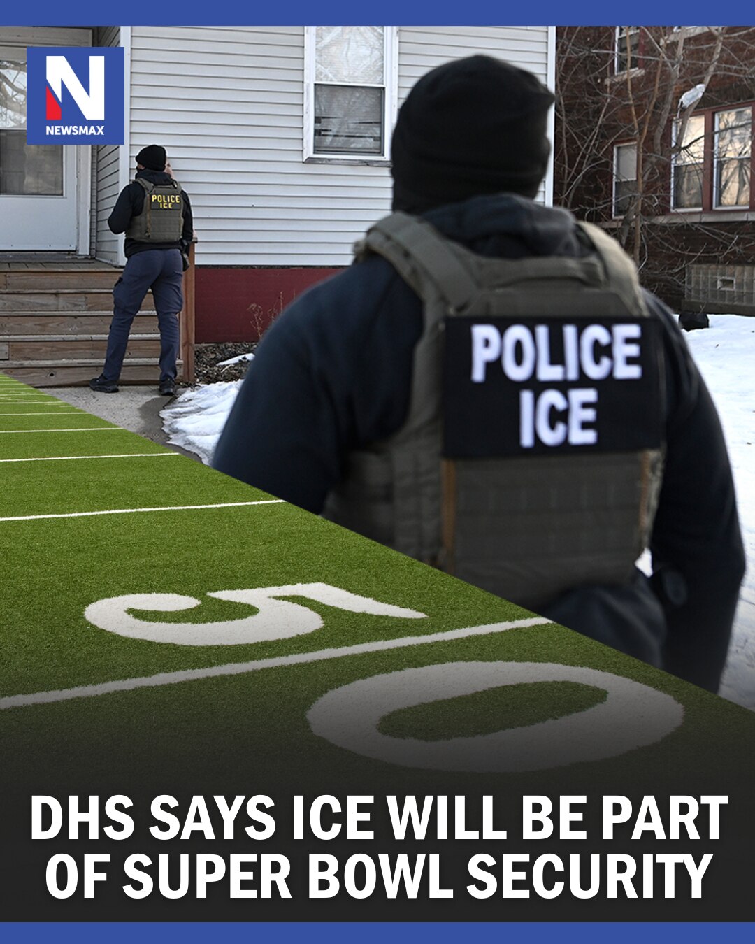 SUPER BOWL SECURITY: The Department of Homeland Security said Tuesday that Immigration and Customs E...