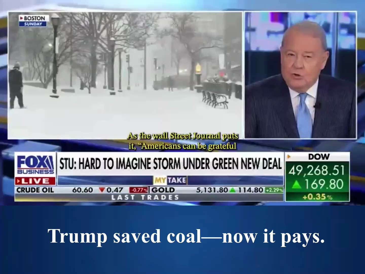 The Trump Administration stopped the political closure of coal plants and this weekend, it paid off.