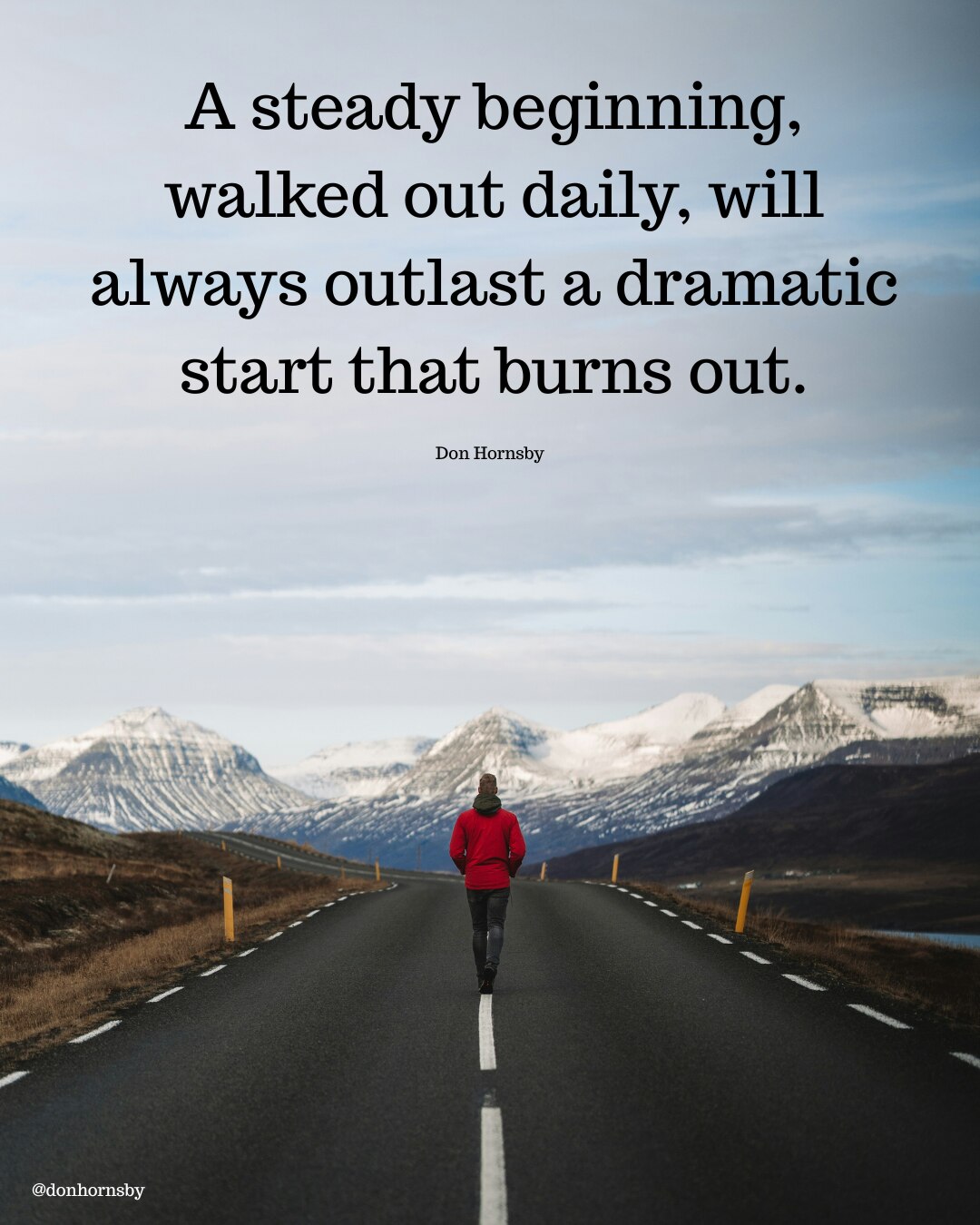 We love dramatic starts.

Big energy. Big plans. Big declarations.

But the life you actually want?
...