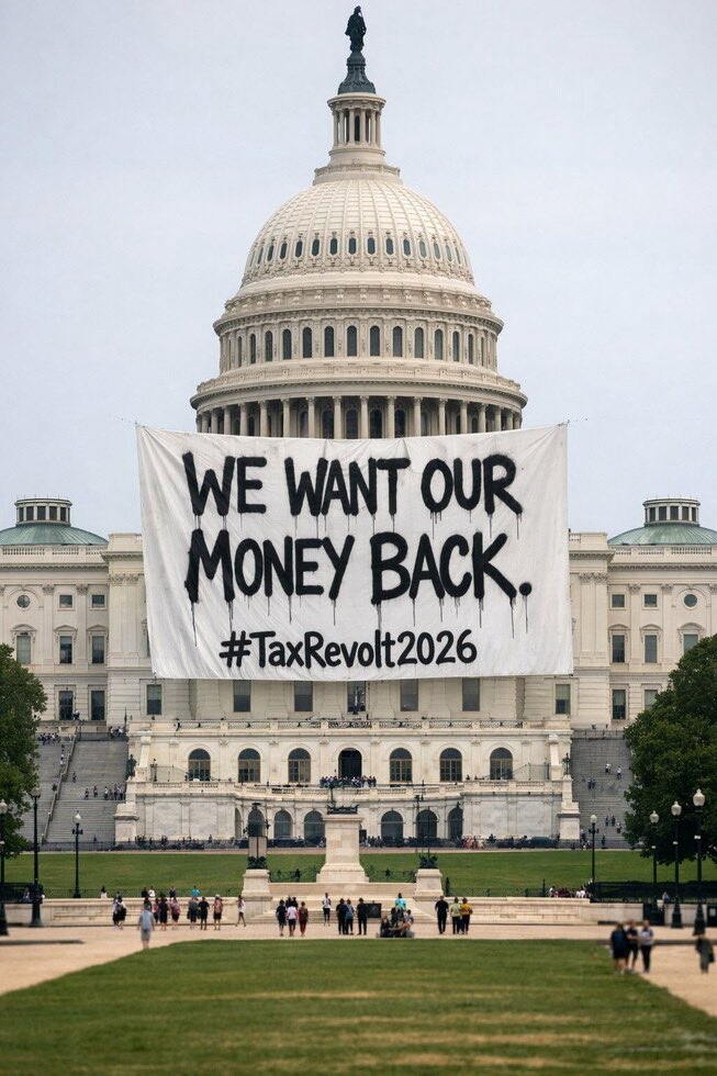 ⚠️ QUESTION OF THE DAY.
Why should I pay my taxes?
-Somali’s steal it
-Politicians waste
-Illegals u...