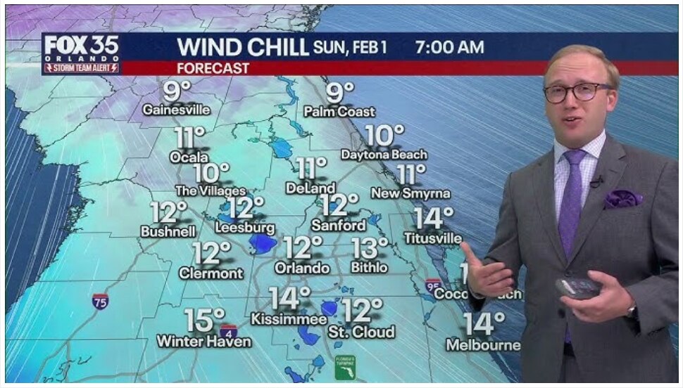 This is Florida damn it! Where's that global warming Al?
