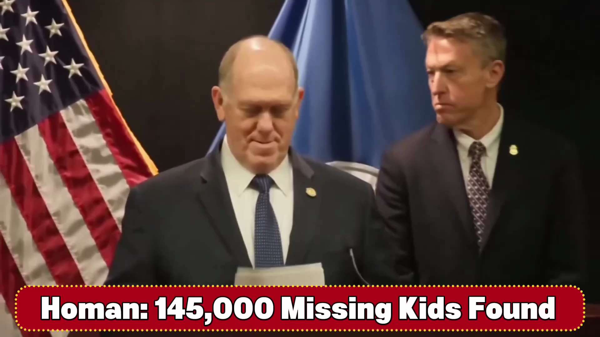 🚨 MASSIVE WIN: Tom Homan Says Trump Admin Has Located 145,000 Missing Migrant Children Lost Under B...