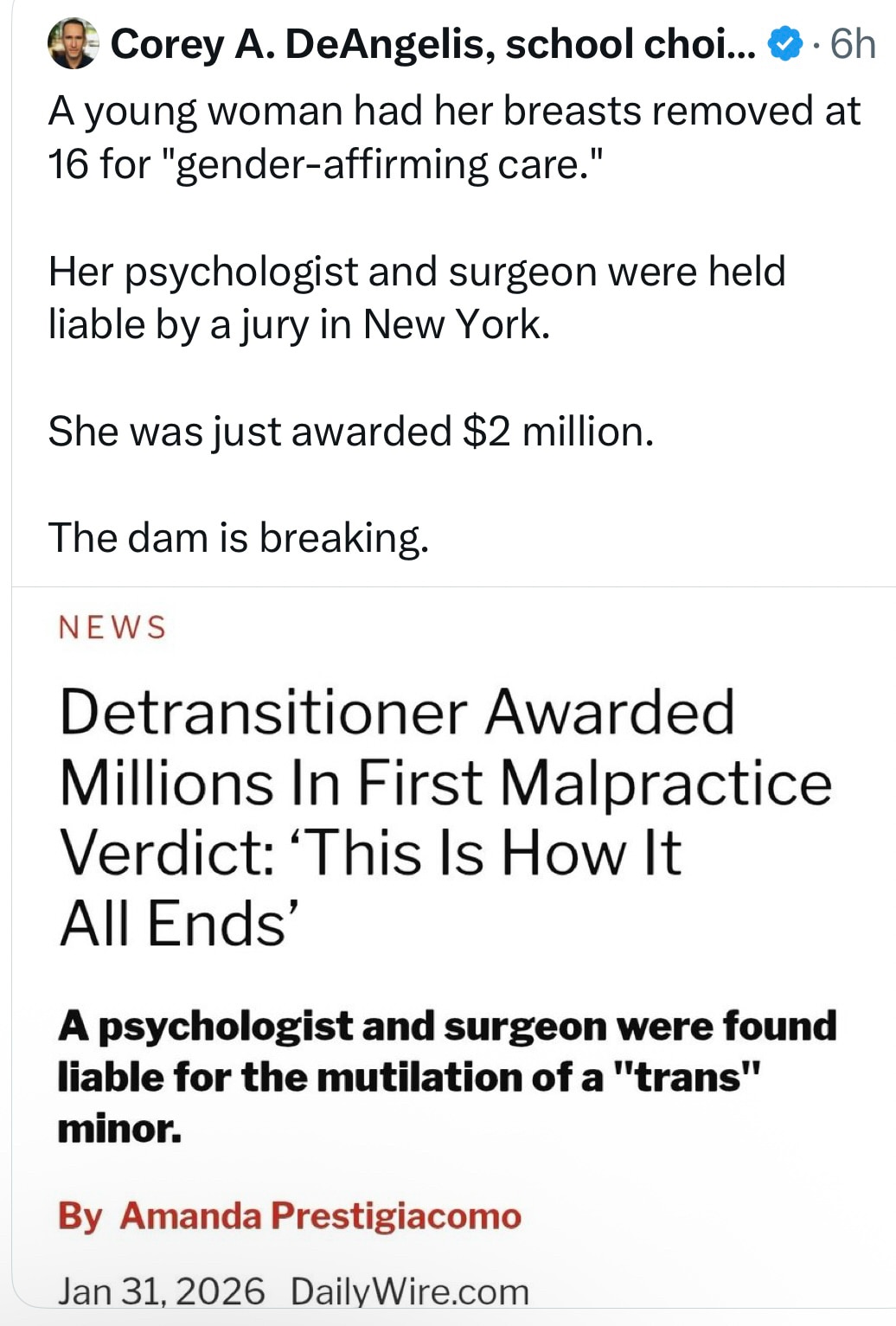 ‼️🚨🇺🇸👏 HOPEFULLY THIS DAM REALLY IS BREAKING: