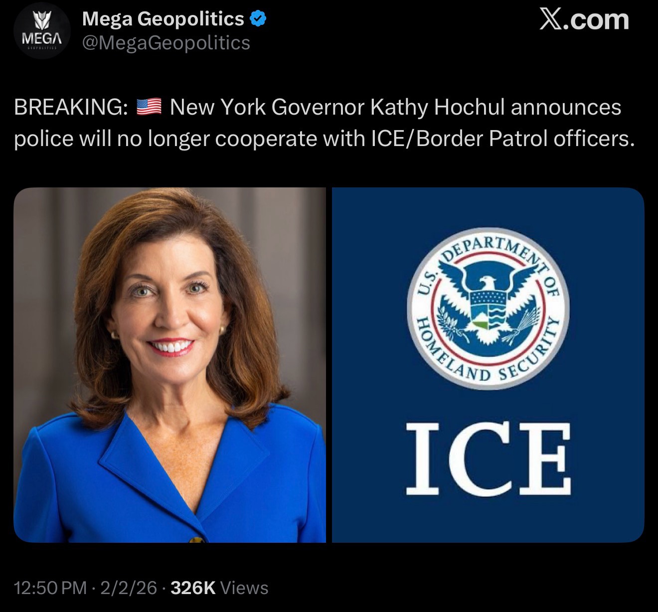 Note to Noem/Homan — Bending the Knee to Marxists NEVER Works

https://x.com/megageopolitics/status/...