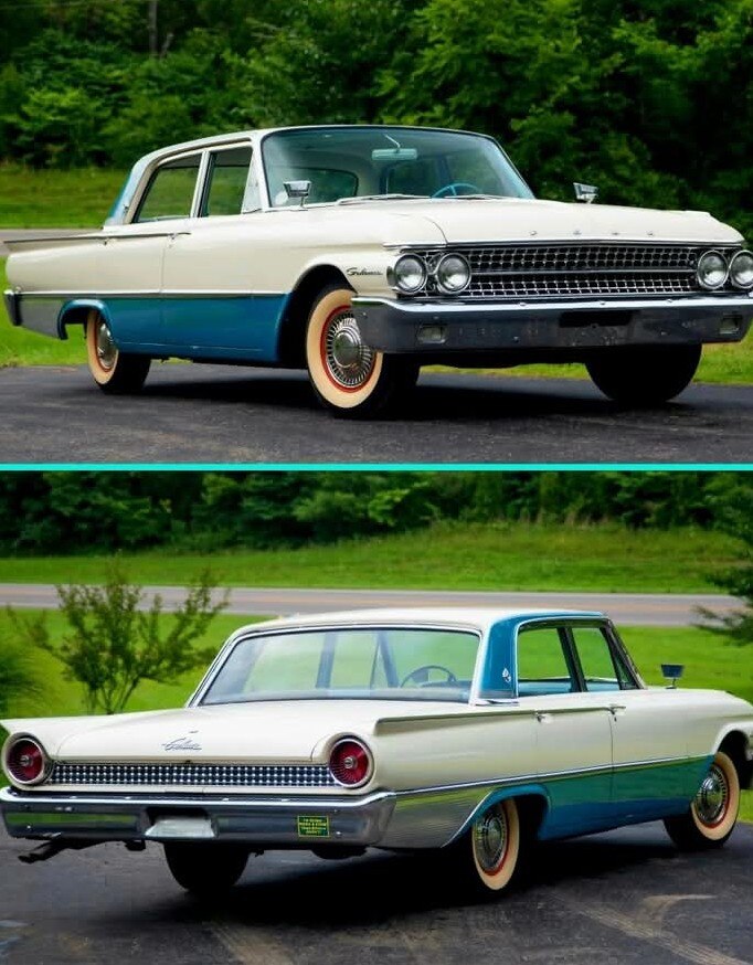 1961 Ford #Galaxie Town Victoria 

