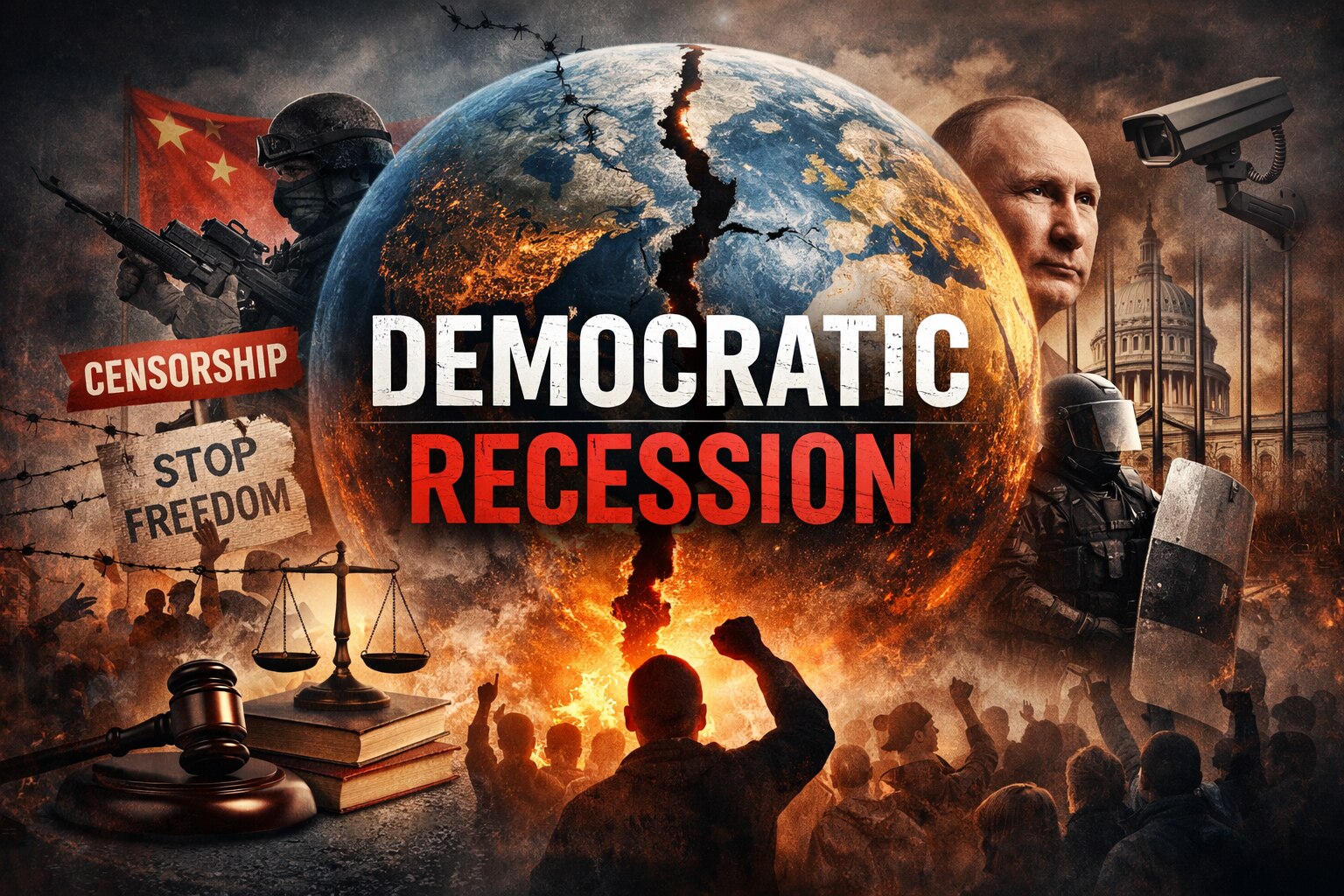 Global democracy is facing a serious setback.
According to a newly released Human Rights Watch (HRW)...