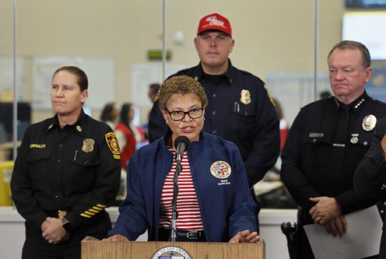 Benny Johnson:
REPORT: Los Angeles Mayor Karen Bass secretly altered the official Palisades Fire res...