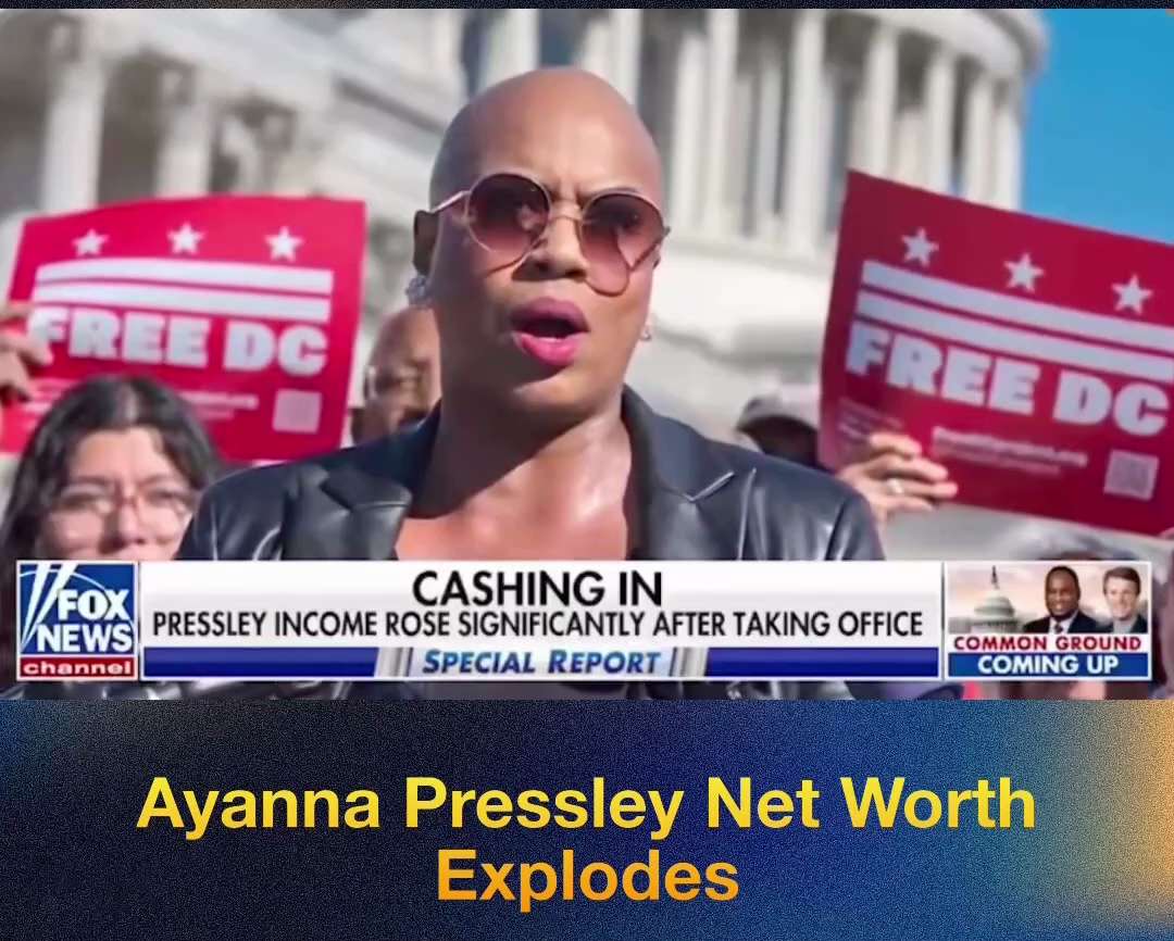 🚨 WOW: Dem Rep. Ayanna Pressley Faces Investigation Calls — Net Worth Jumps from Negative to $8M Af...