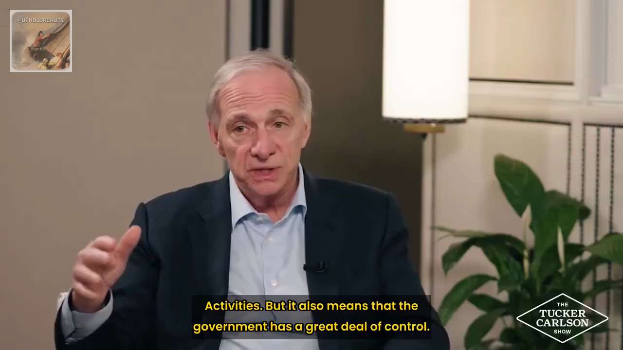 Billionaire hedge fund manager Ray Dalio just told Tucker Carlson that central bank digital currenci...