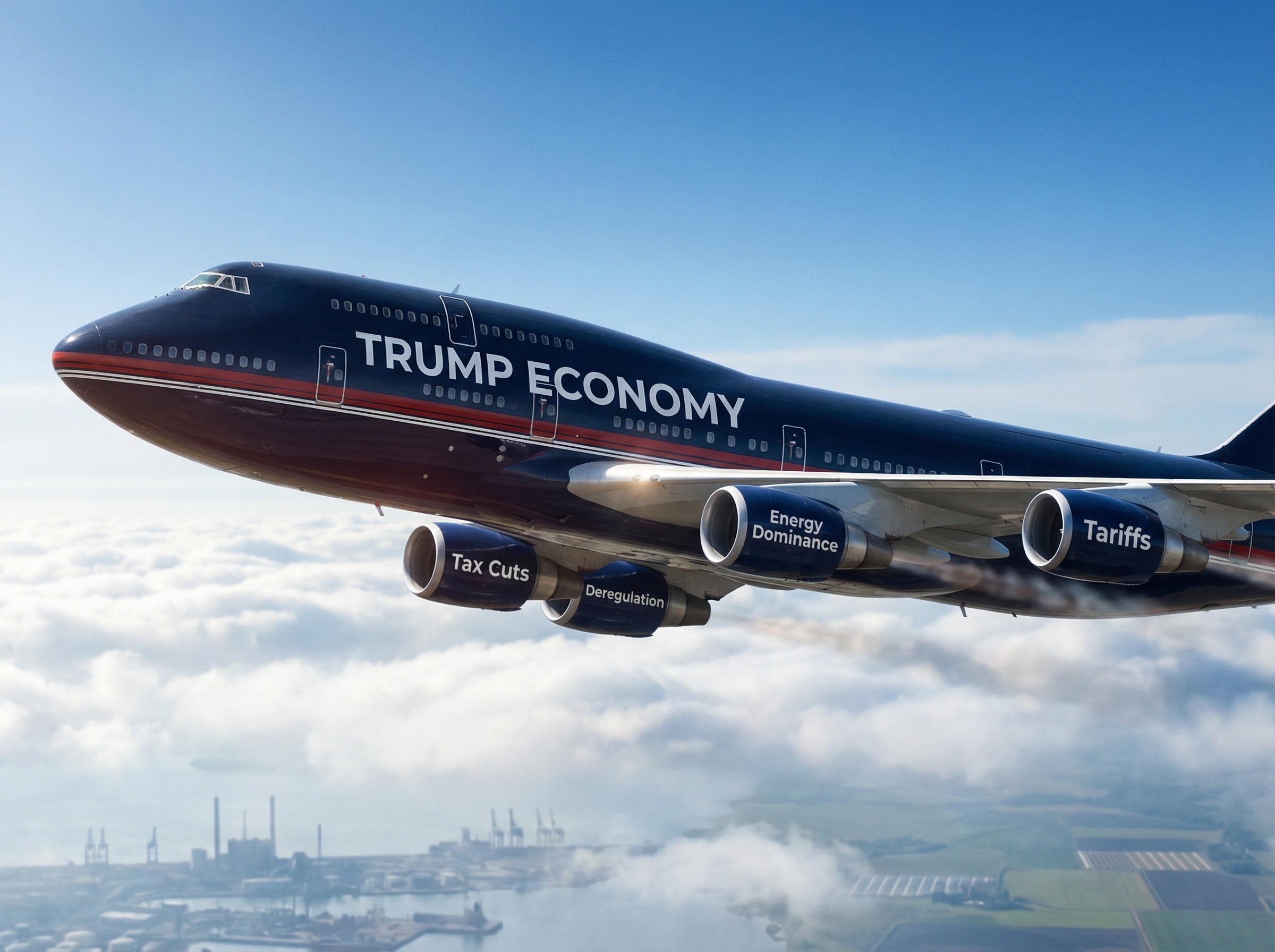 The Trump economy runs on four engines:

✅Tax Relief
✅Deregulation
✅Strategic Energy Dominance
✅Stra...