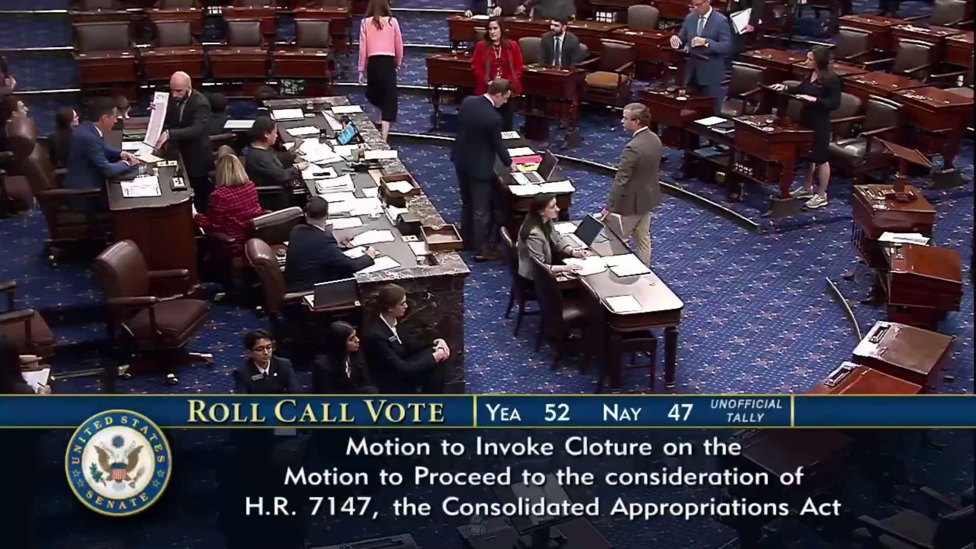 🚨最新消息：美国参议院刚刚以 52-47 否决了一项维持 #国土安全部（DHS）运作的拨款法案
👉如果局势没有改变，国土安全部将在本周末前部分停摆

🇺🇸DHS负责：边境安全、反恐行动、网络安...