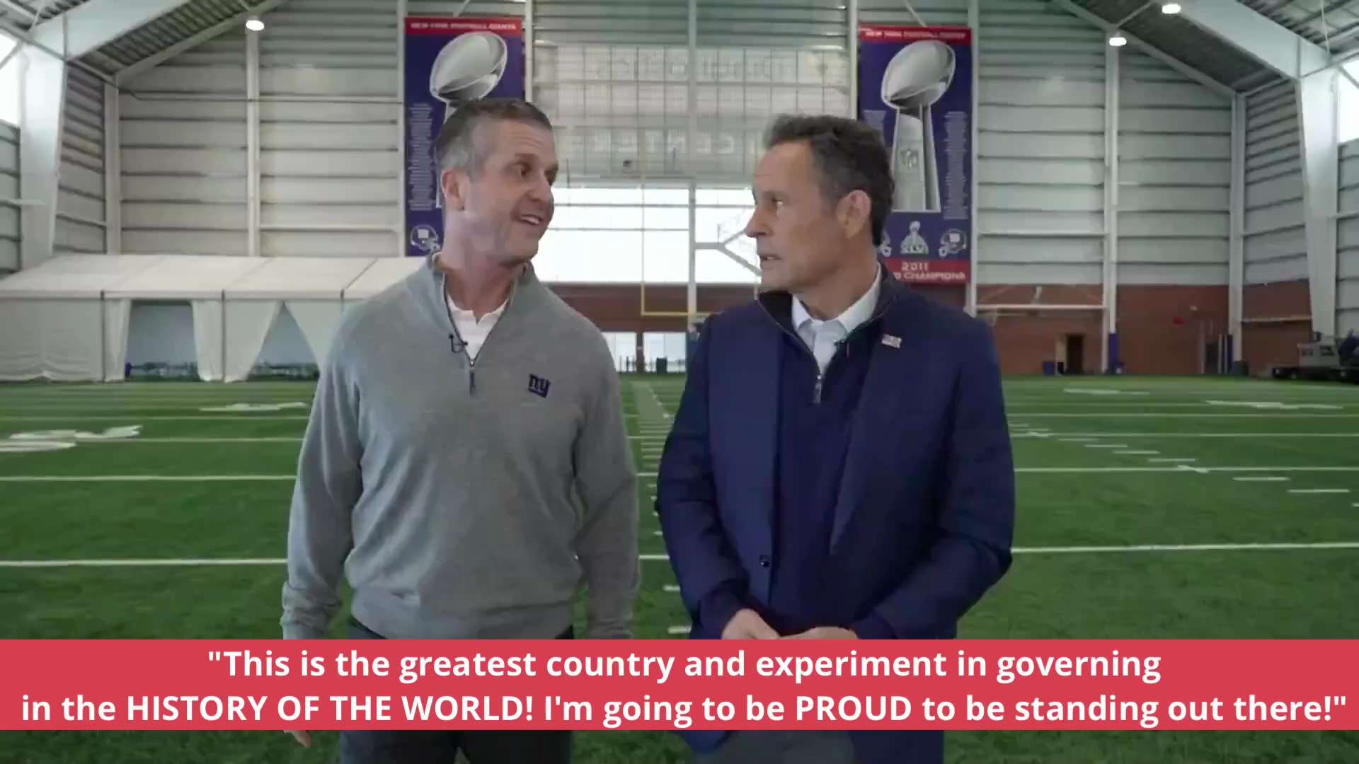 🚨 BOOM! NY Giants Head Coach and ally of President Trump John Harbaugh just went FULL PATRIOT MODE,...