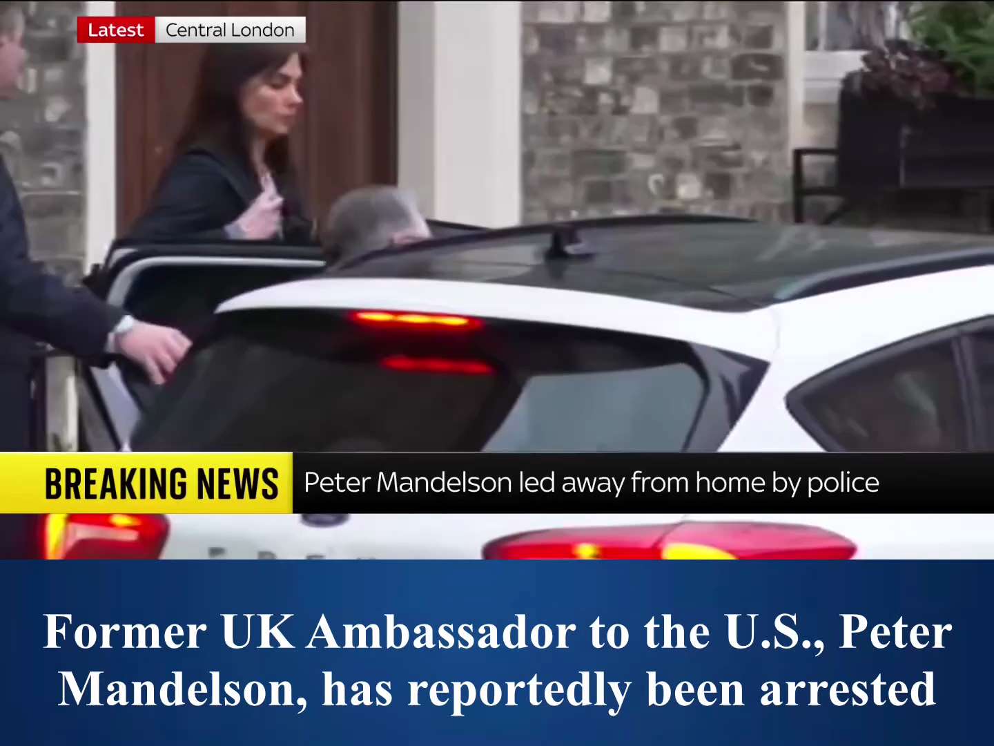 🚨 BREAKING: Former UK Ambassador to the U.S., Peter Mandelson, has reportedly been arrested over al...