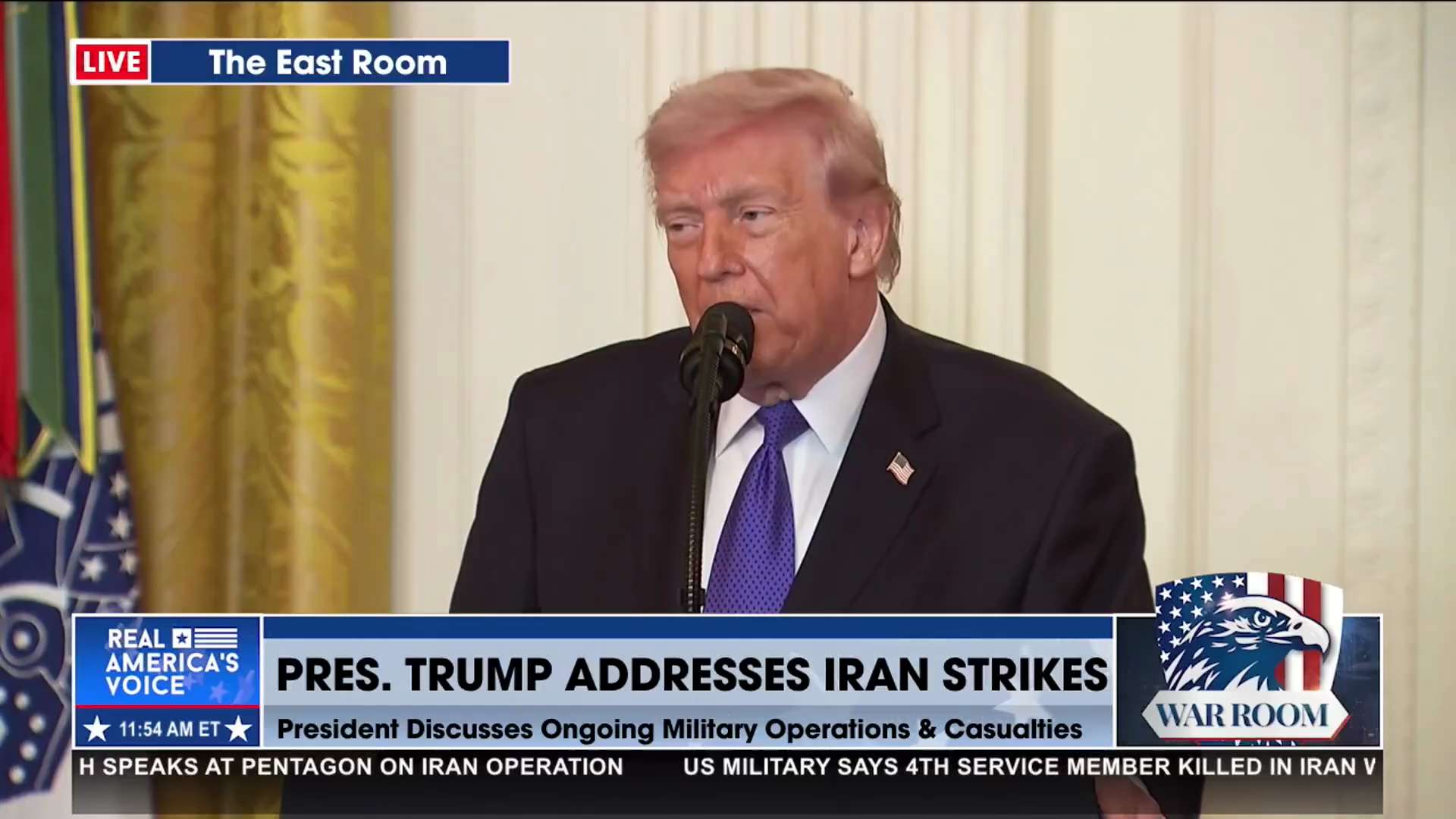 "TODAY WE GRIEVE FOR THE 4 HEROIC AMERICAN SERVICE MEMBERS KILLED IN ACTION"

"We continue this miss...