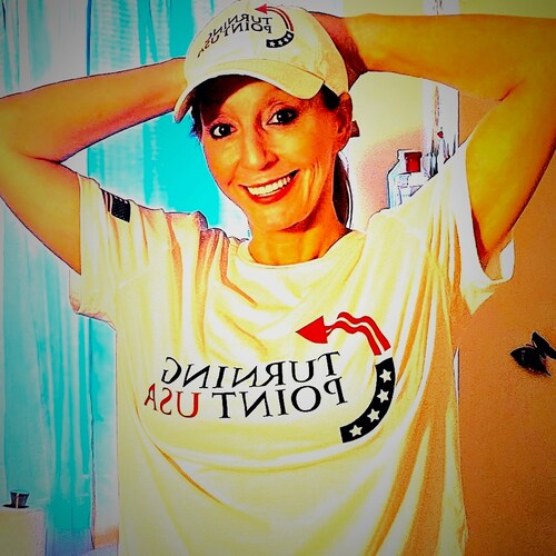 GOD-FAMILY-COUNTRY
Democrats won't scare me into submission. Evil has NO power over the children of Jesus who follow Him...