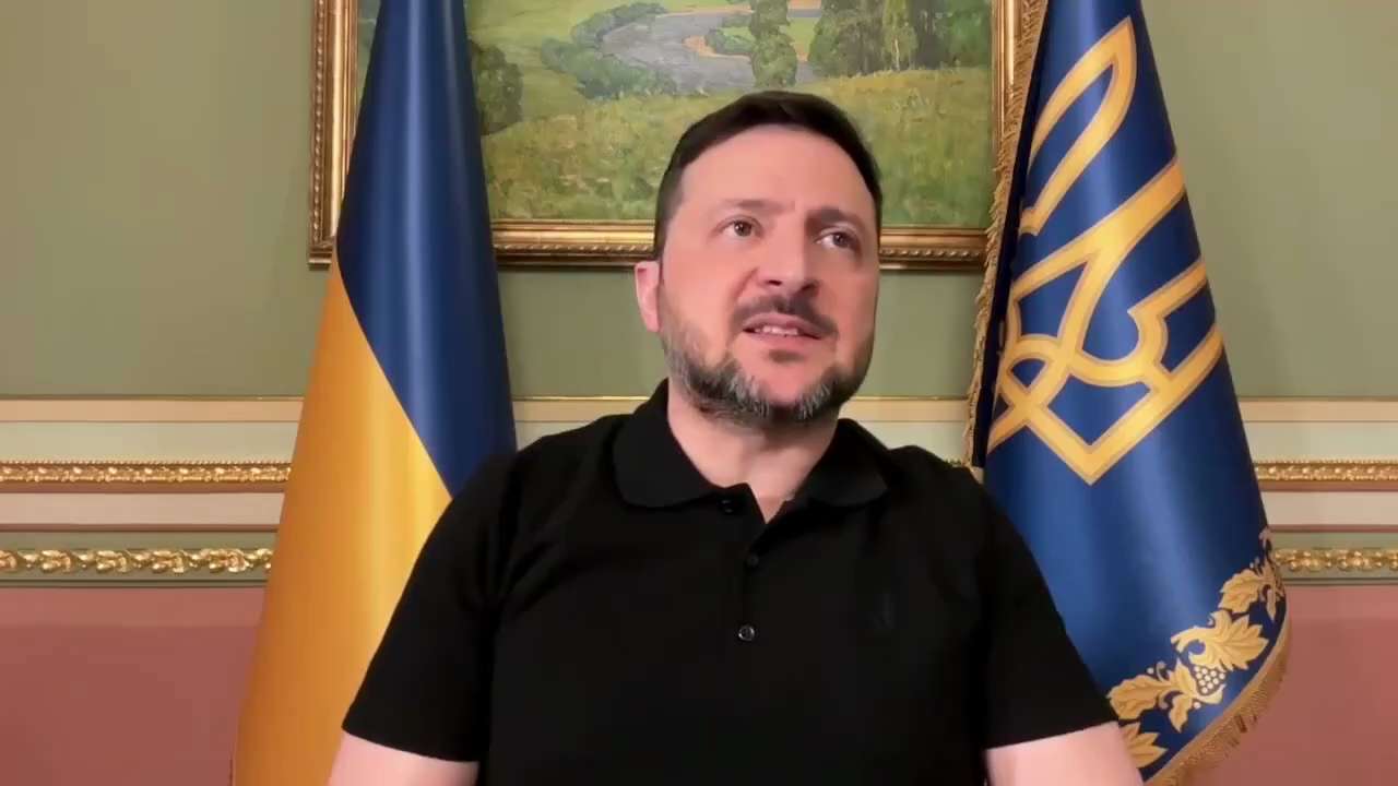 JUST IN -  President Zelensky says Ukraine has intelligence showing Russia is assisting Iran in targ...