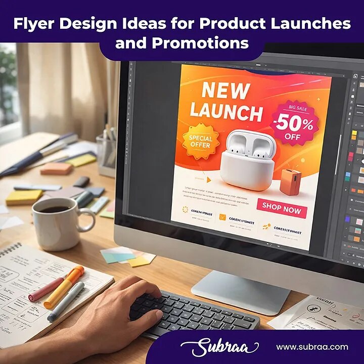 Flyer Design Ideas for Product Launches and Promotions — Subraa



A well-designed flyer remains one...