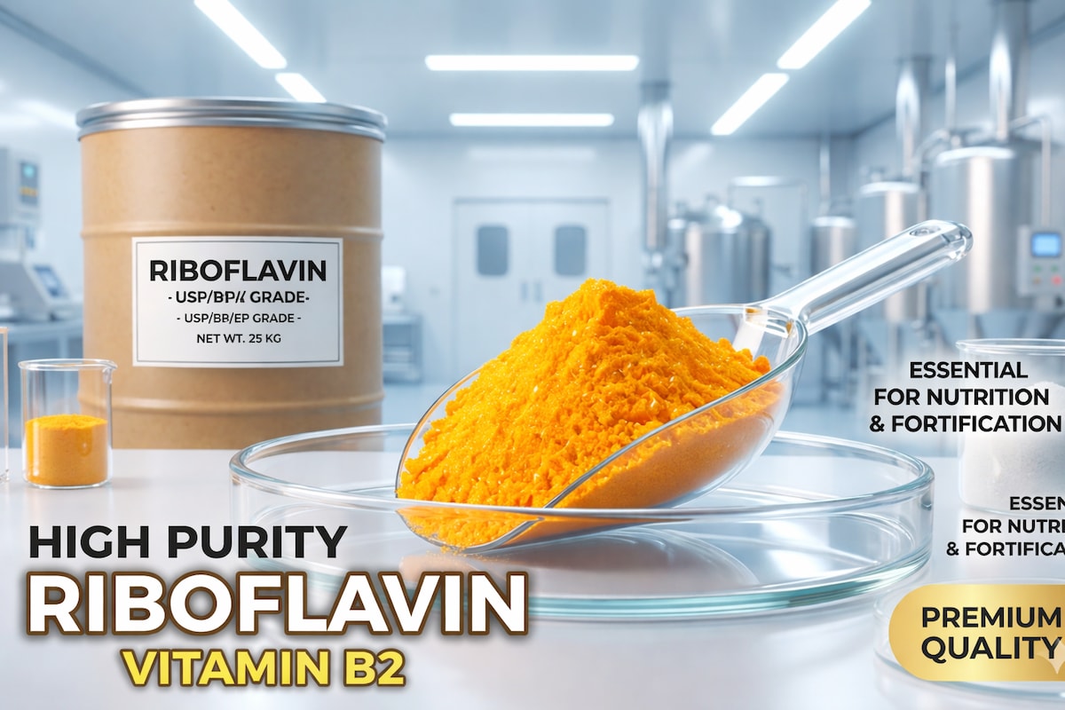 Riboflavin Price Trend: Market Insights and Industry Demand.

Riboflavin Price Trend, also known as ...