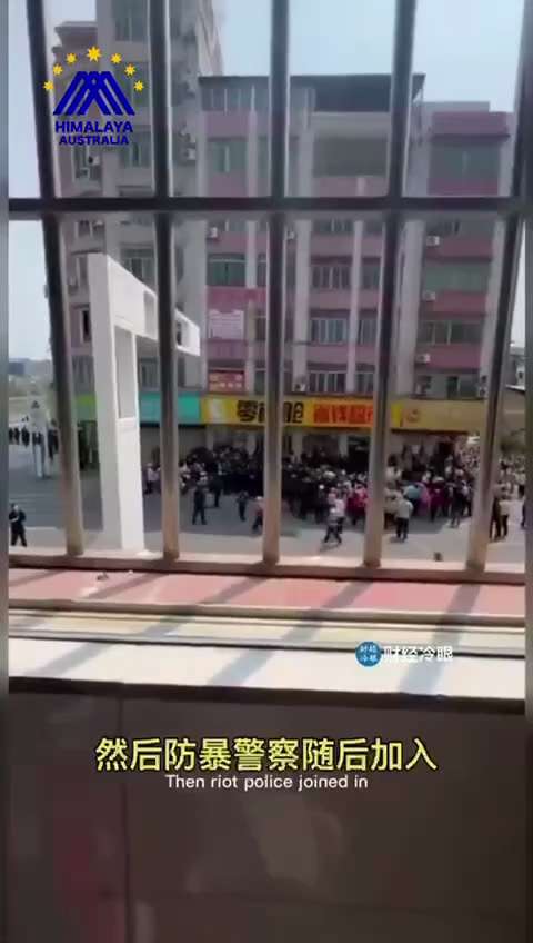 編號：4️⃣4️⃣4️⃣
【中共乱象】廣東宜信衝塔🔥
全市抗暴運動引起全球關注
中共動用防暴警察「為人民服務」🥚
🔗himalayaustralia.com.au
#中共亂象 
#TDCCPME...