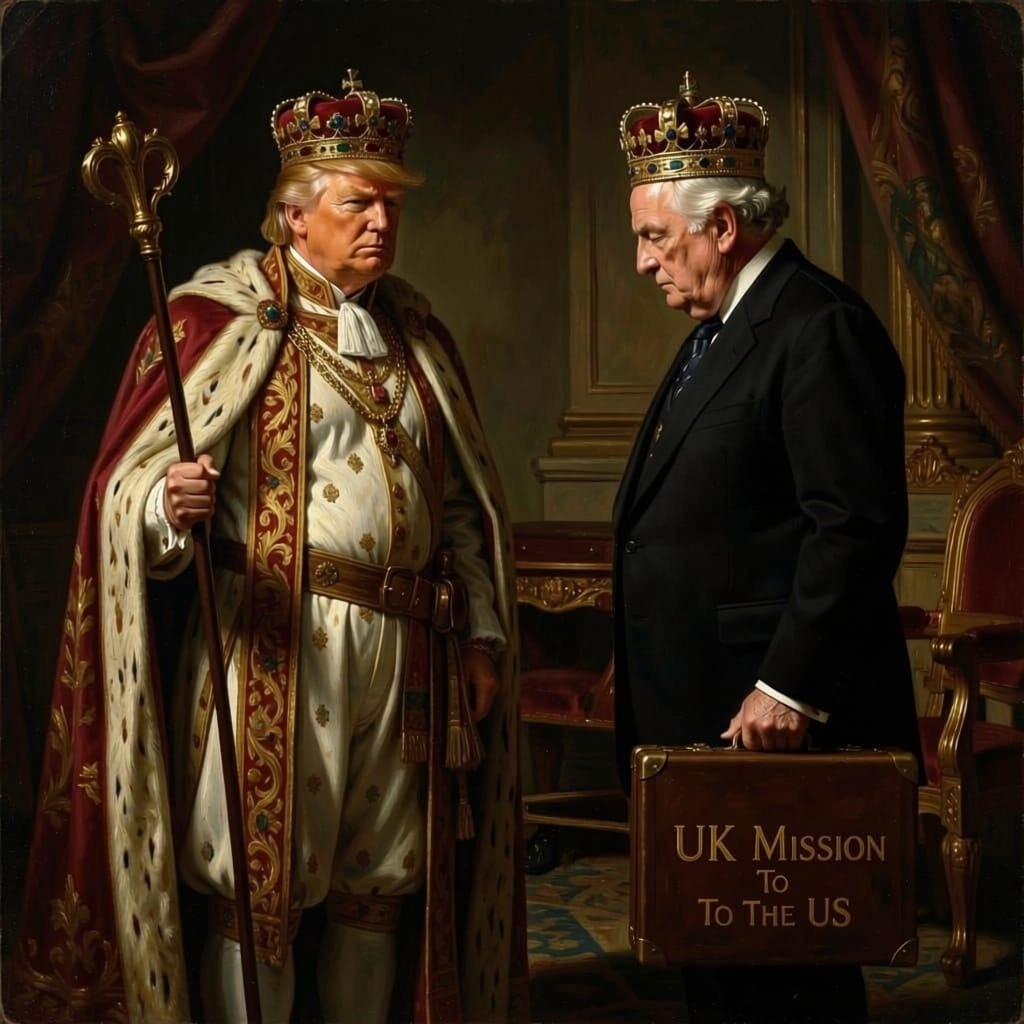 #ADELAJAsXYBERVERSE

#ADELAJAJAsCYBERVERSE

#ADELAJAs -  UK-US RELATIONS - "KING TO MEET EMPEROR*

O...