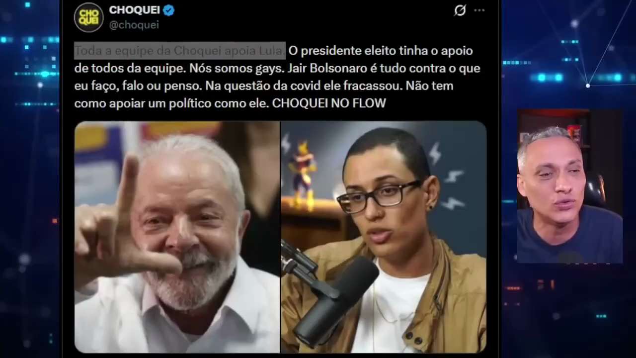 URGENTE! Dono do maior perfil LULISTA CHOQUEI do Brasil acaba de ser preso pela PF
