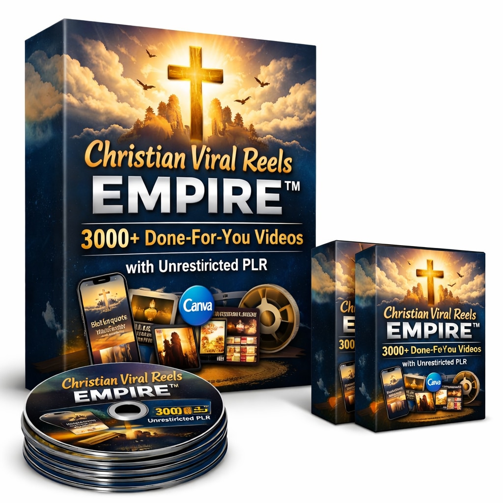 Christian Viral Reels Empire w/ Unrestricted PLR Review + Bonus: The Viral Formula Revealed


Christ...