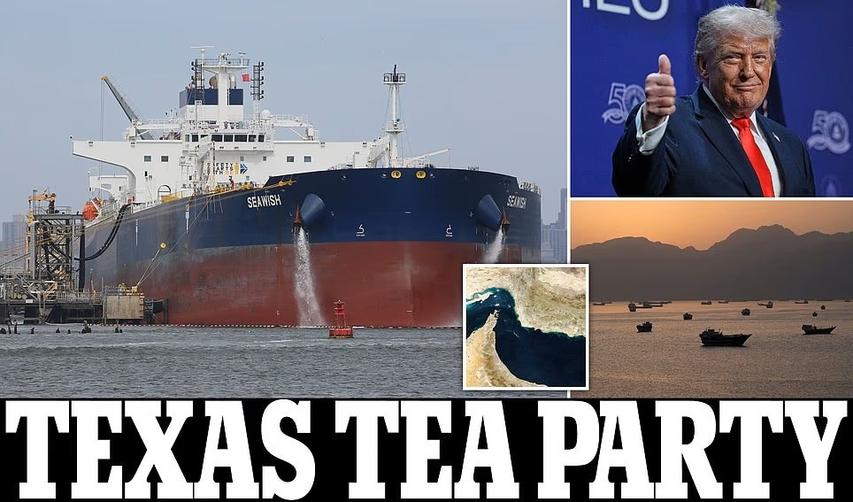 America's crude oil port sees record-high traffic as world flocks to Texas while Strait of Hormuz is...