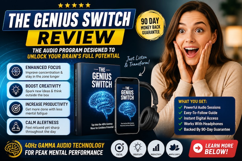 The Genius Switch Review: What Happened After 1 Week Blew My Mind!
 
What if your brain fog, poor fo...