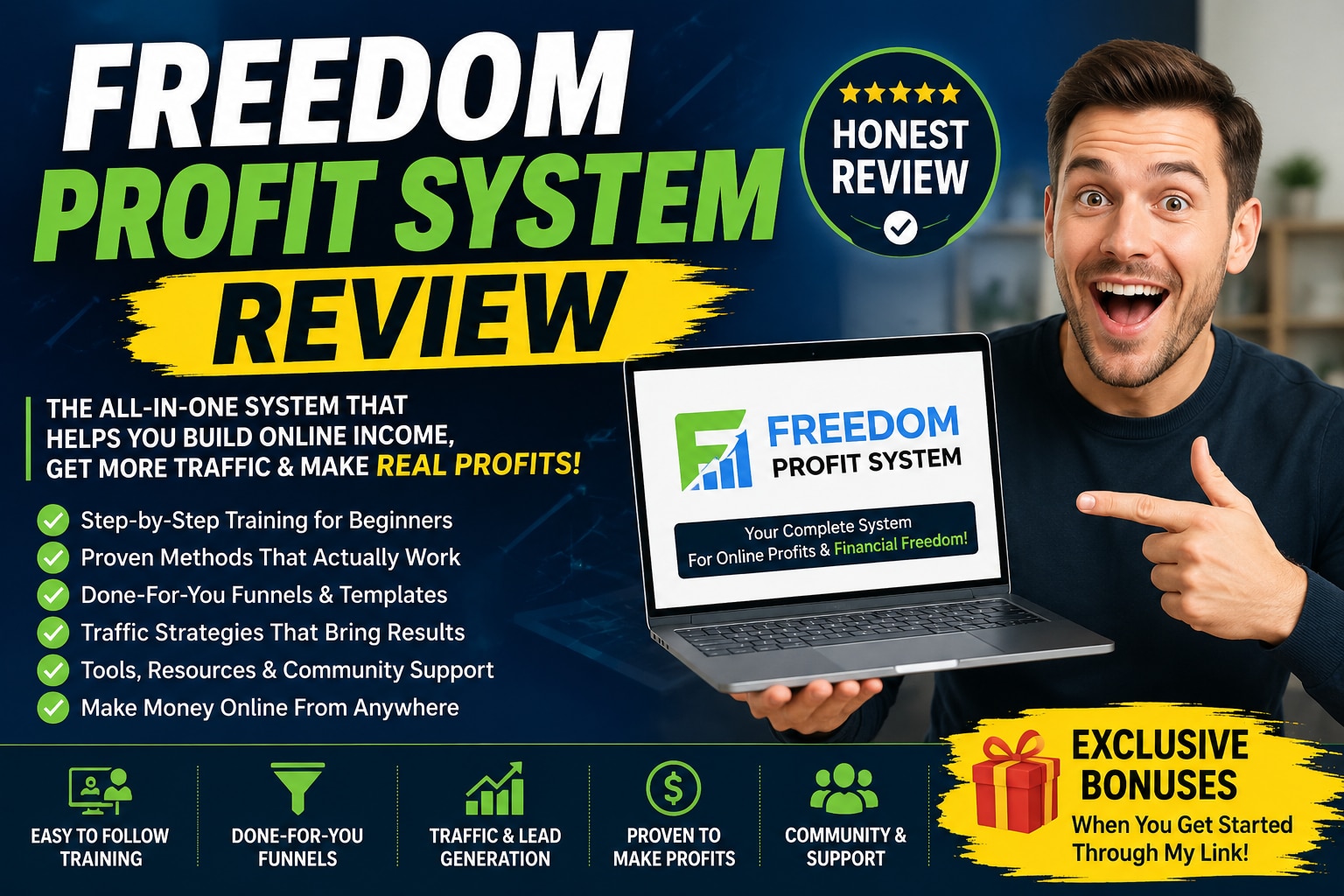 Can Freedom Profit System Really Make Money? Honest Review + Pricing Details!
 

If you recently cam...