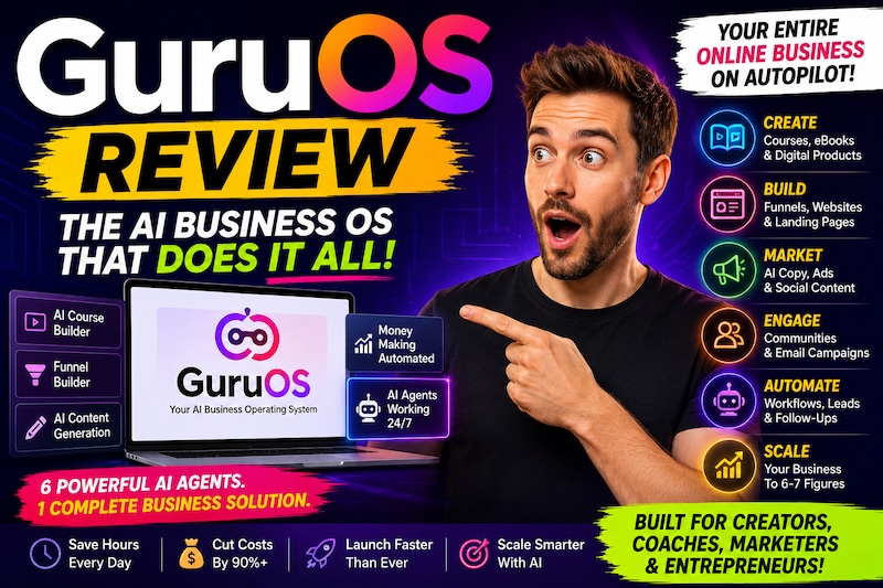 GuruOS Bundle Review 2026: Scam, Hidden Gem, or Total Waste of Money?


I’ll be honest… 
When I firs...