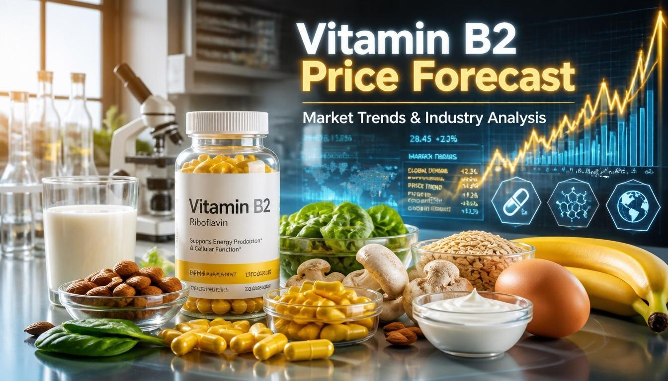 Vitamin B2 Price: Market Analysis and Future Forecast.

Vitamin B2 is widely used in pharmaceuticals...