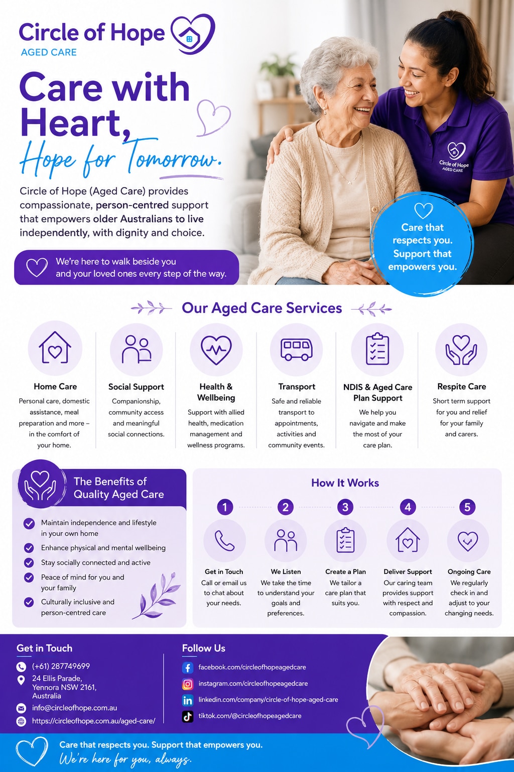 Building Lasting Support with Circle of Hope (Aged Care)

When families seek reliable aged care, the...