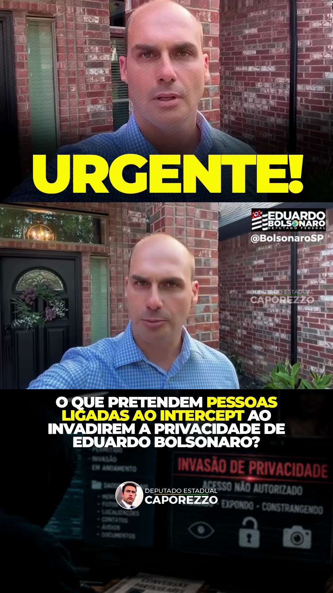 @CaporezzoDM

ABSURDO, REPUGNANTE, GRAVE E INACEITÁVEL: FAMÍLIA DE EDUARDO BOLSONARO É IMPORTUNADA P...