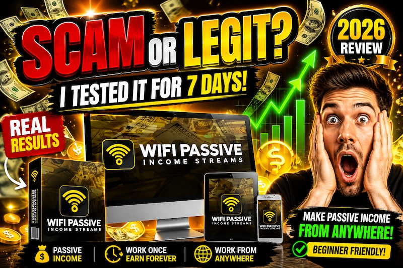 Wifi Passive Income Streams Review: I Tried It for a Week

When I first decided to put together this...