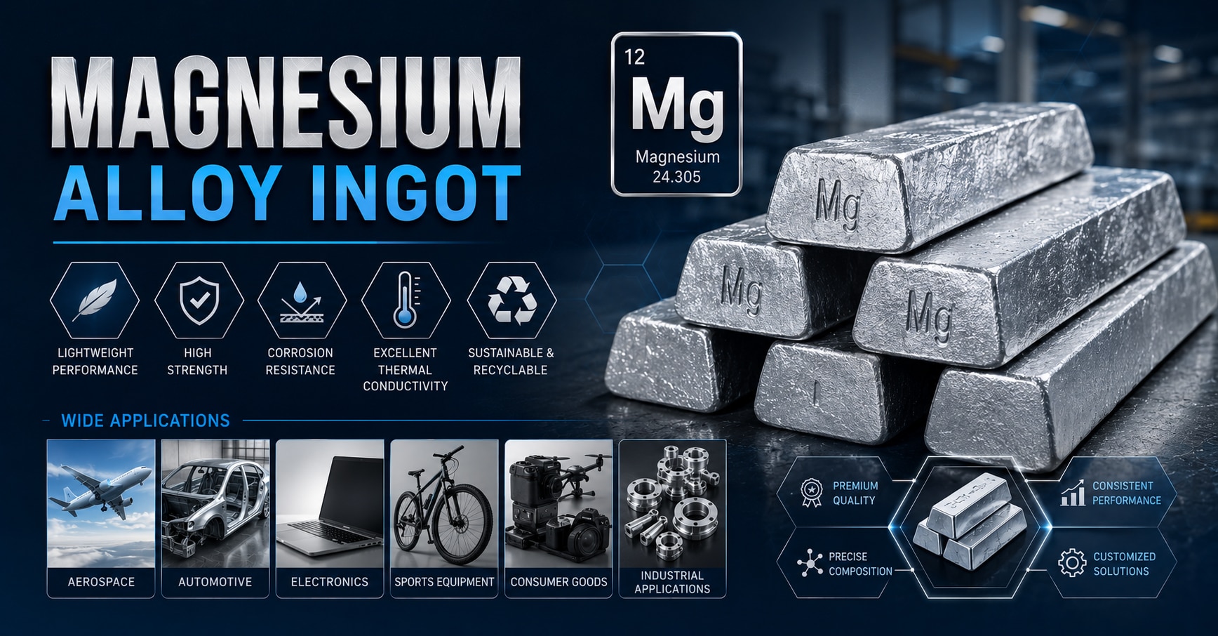 Magnesium Alloy Ingot Price Trend in 2026: Market Recovery, Regional Insights, and Future Outlook

T...