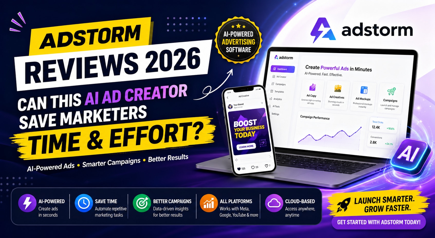 Adstorm Reviews: Is This the Future of AI-Powered Advertising?

Many people believe running ads onli...