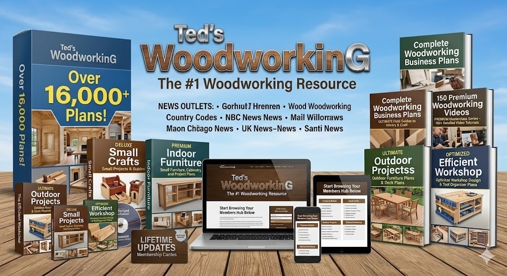 Teds Woodworking Complaints: Red Flags Exposed!




If you're trying to figure out if the 16,000 Ted...