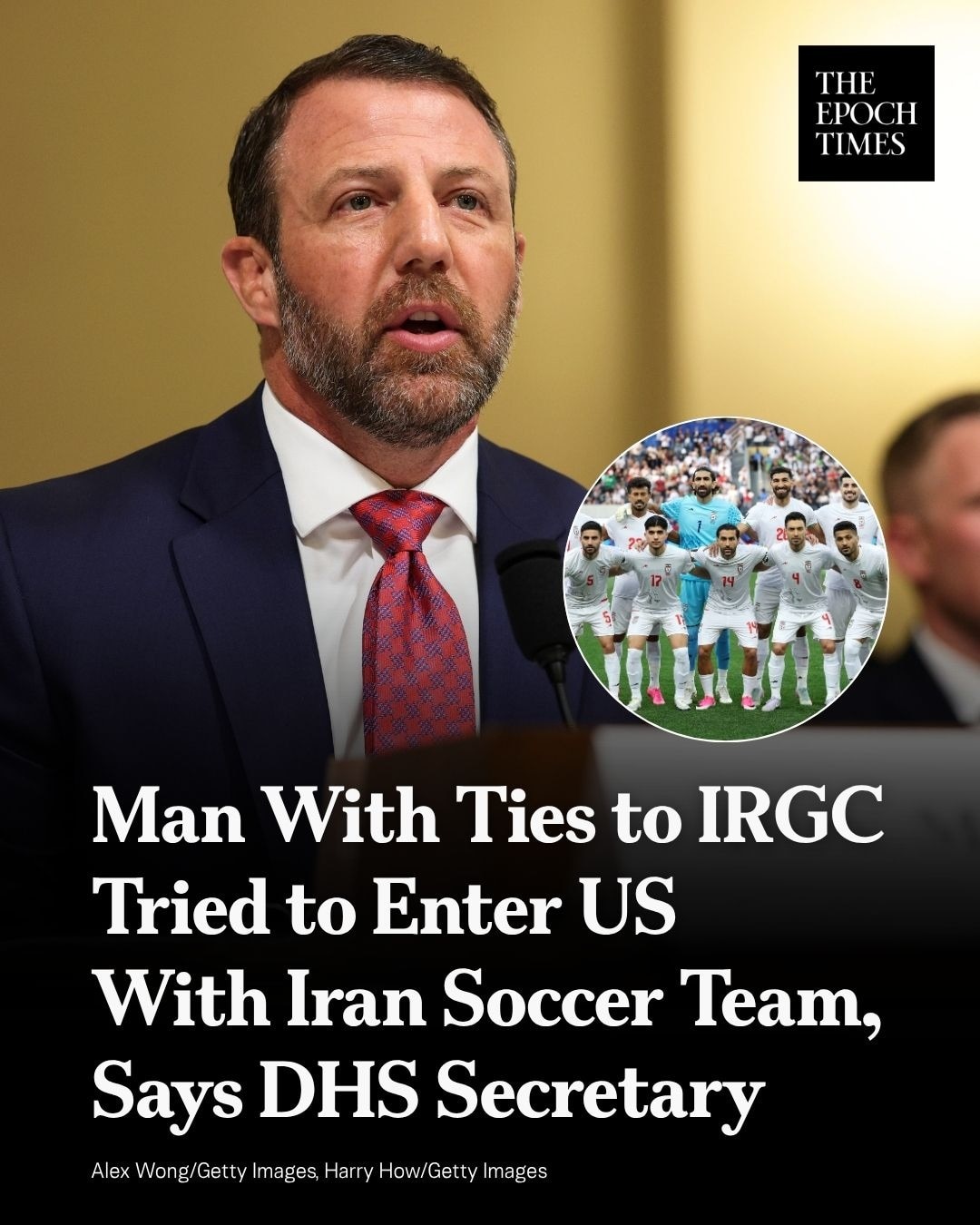 🚨𝐌𝐚𝐧 𝐖𝐢𝐭𝐡 𝐓𝐢𝐞𝐬 𝐭𝐨 𝐈𝐑𝐆𝐂 𝐓𝐫𝐢𝐞𝐝 𝐭𝐨 𝐄𝐧𝐭𝐞𝐫 𝐔𝐒 𝐖𝐢𝐭𝐡 𝐈𝐫𝐚𝐧 𝐒𝐨𝐜𝐜�...