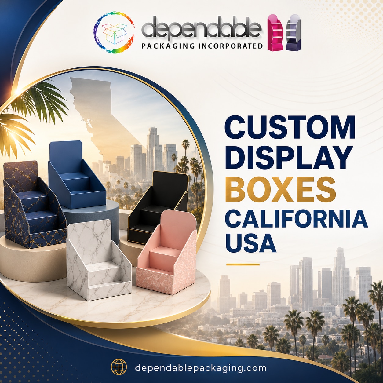 Dependable Packaging Offers Premium Custom Display Boxes California USA

At Dependable Packaging, we...
