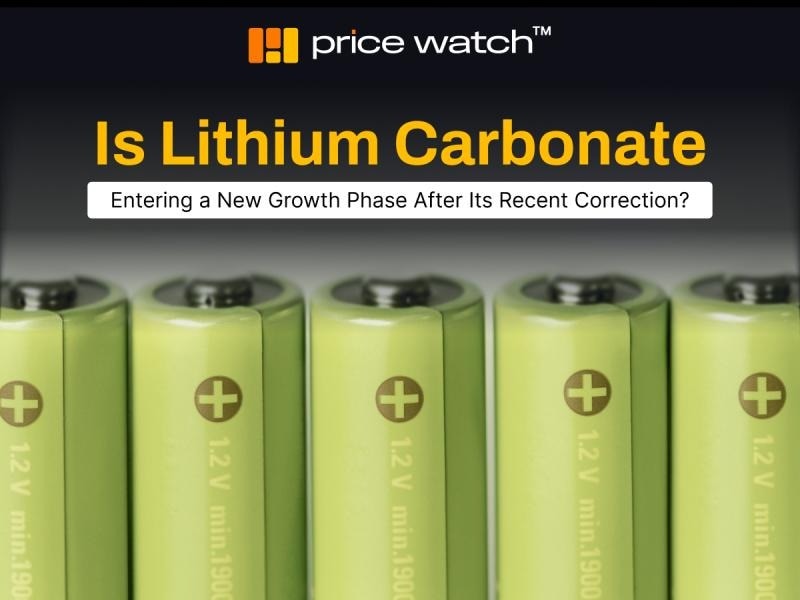 Lithium Carbonate Prices Rebound as Restocking Boosts Market Sentiment

Lithium carbonate prices are...
