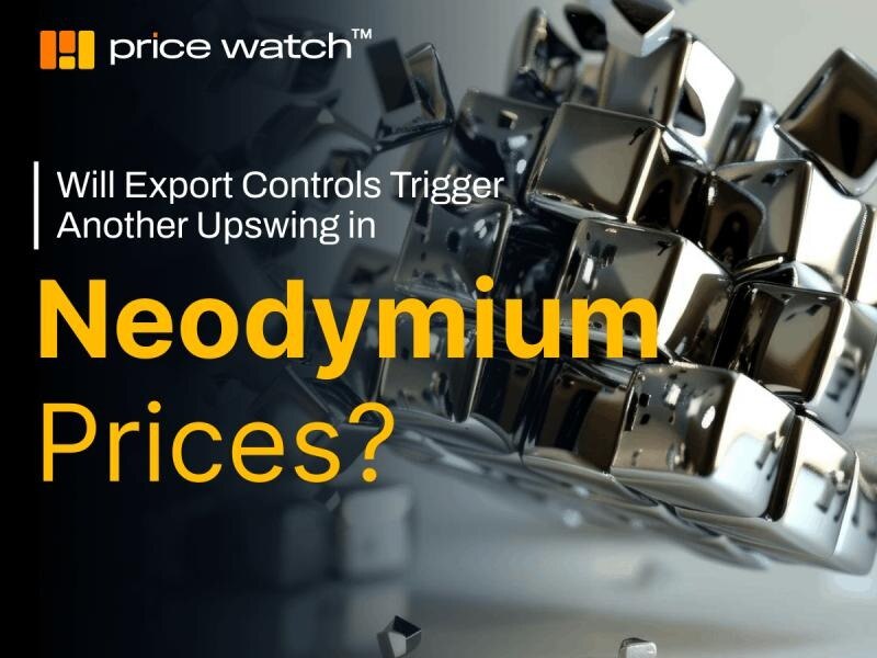 Neodymium Prices Rise as Rare Earth Supply Constraints Tighten the Market

Global neodymium prices a...