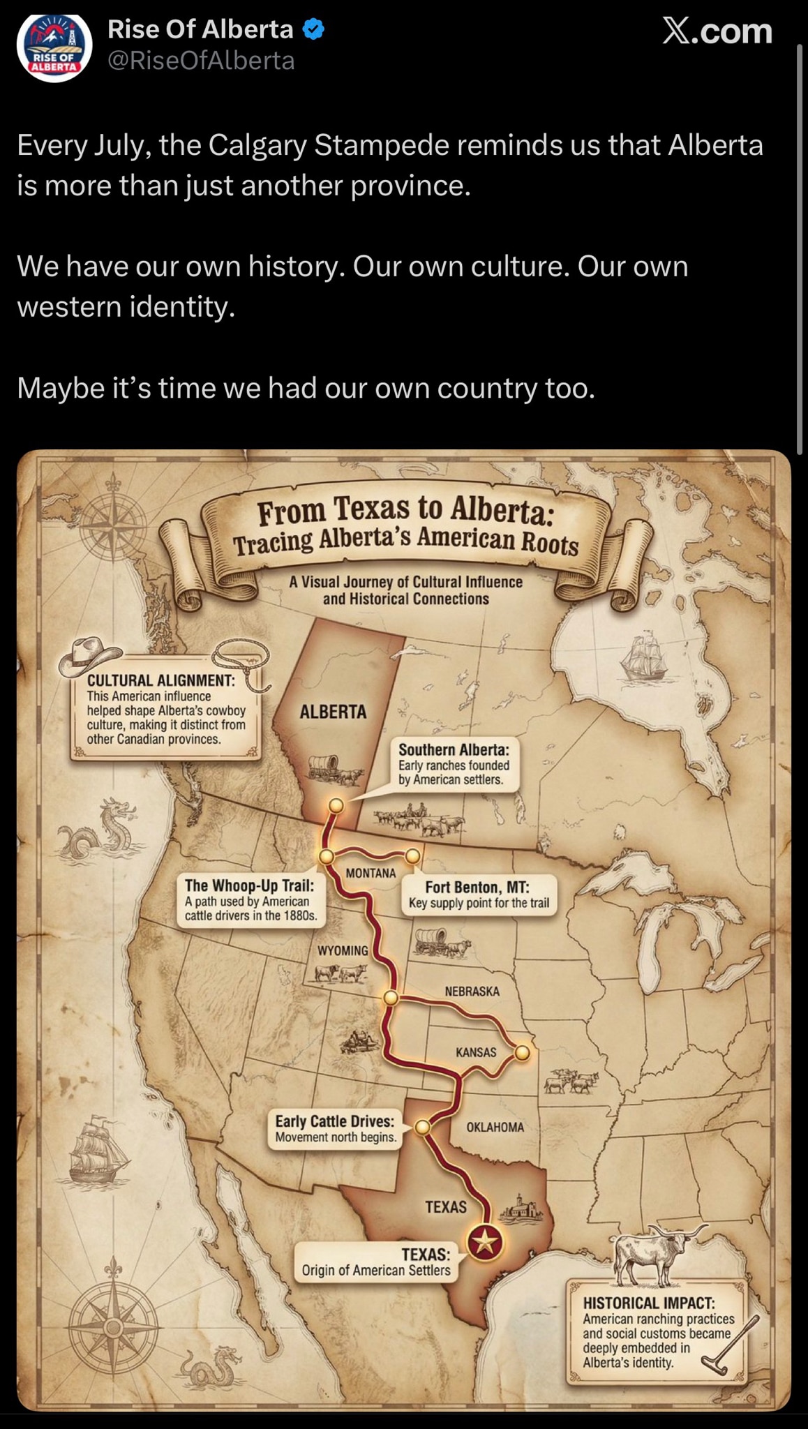 RiseOfAlberta: Every July, the Calgary Stampede reminds us that Alberta is more than just another pr...